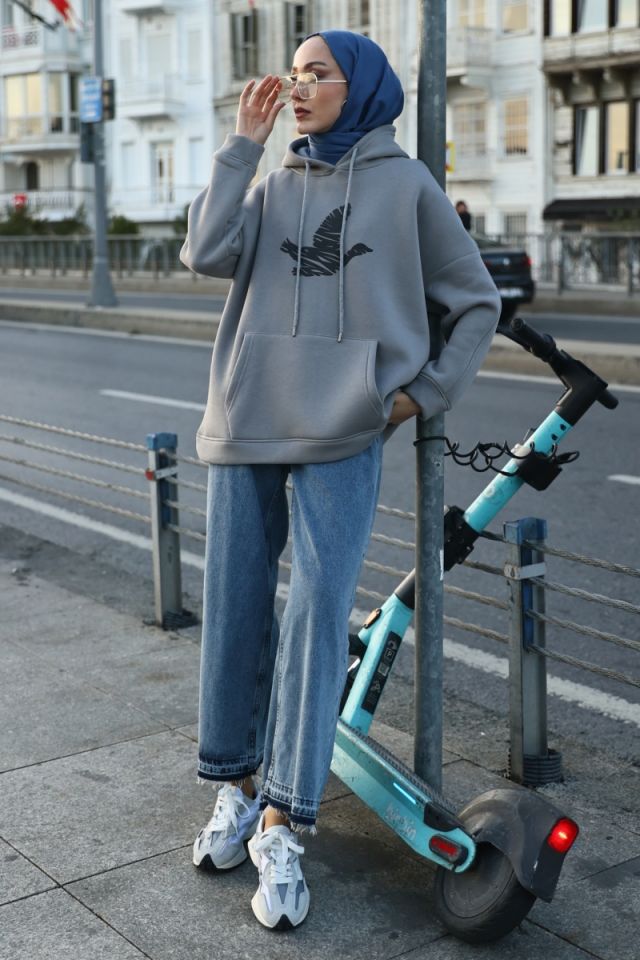 Tadi Gri Sweat