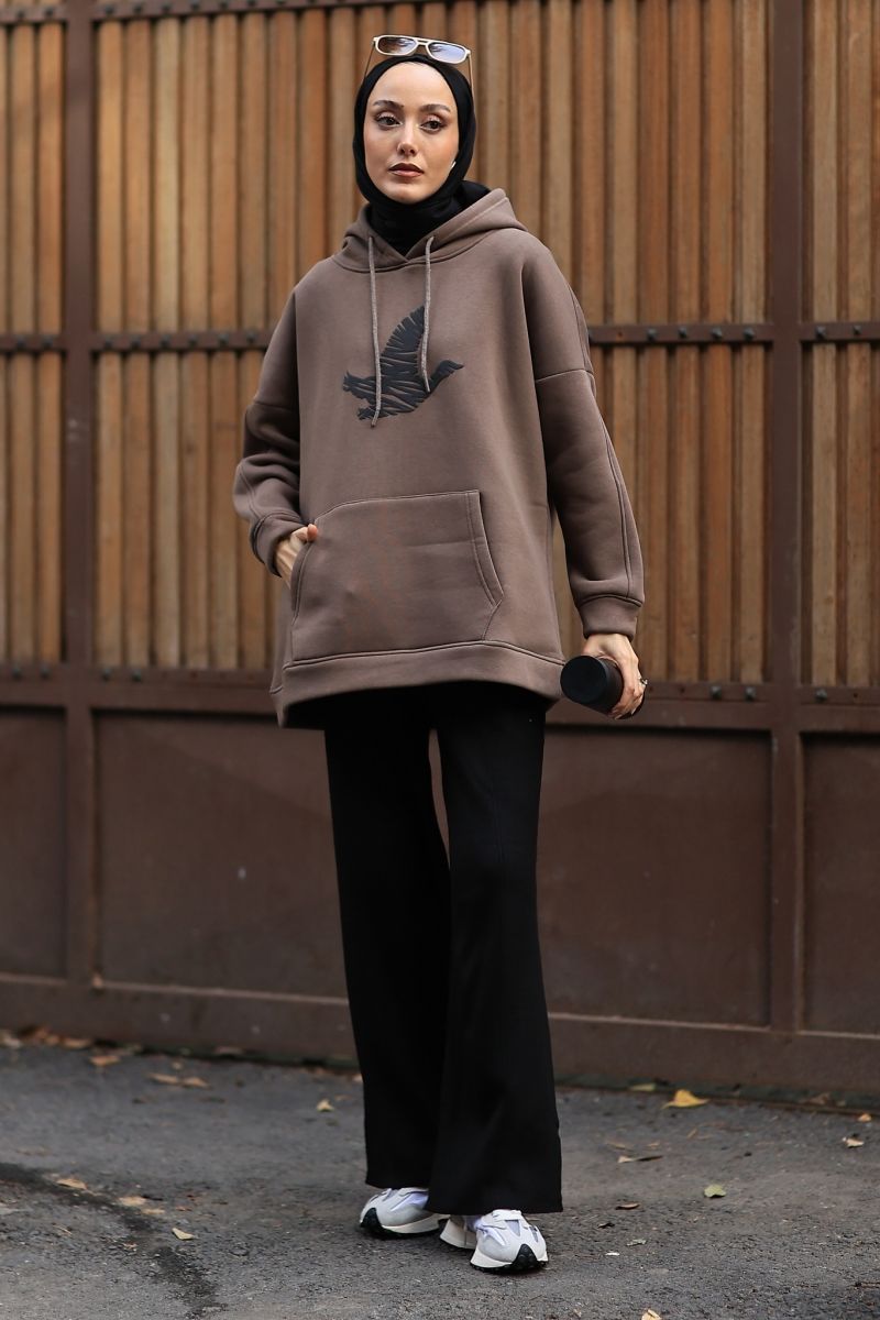 Tadi Kahverengi Sweat