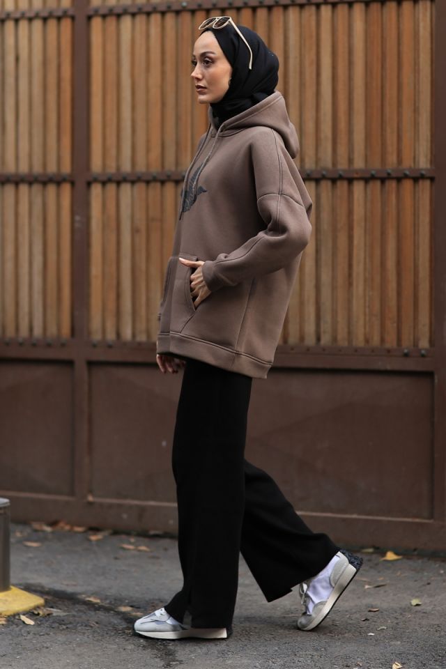 Tadi Kahverengi Sweat