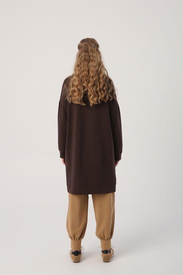 Fermuarlı Sweat Hırka