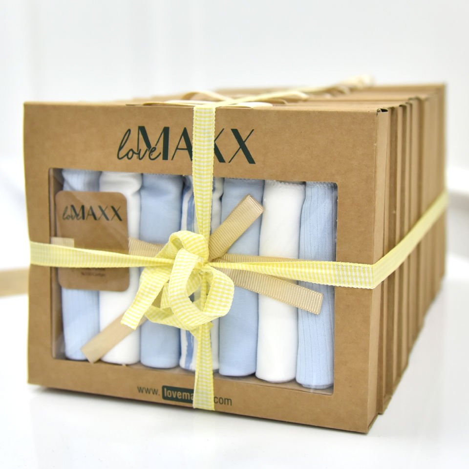 LOVEMAXX UNISEX KRAFT KUTULU 7Lİ MENDİL