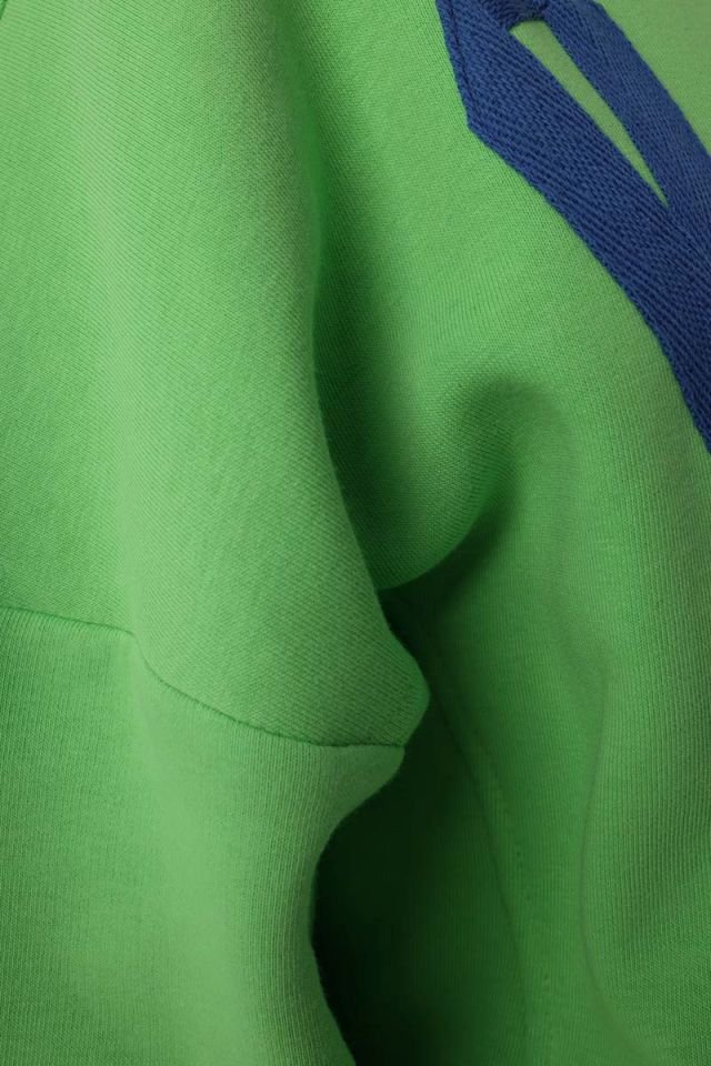 Neon Yeşil-Oversize Şardonlu Şerit
