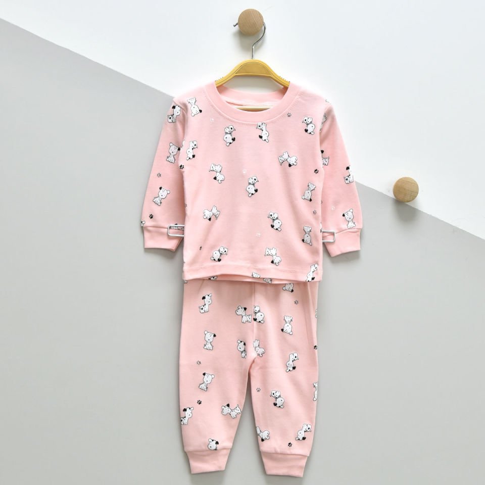 MİNİ OKYANUS UNISEX 4-5-6 YAŞ KÖPEKLİ PİJAMA TAKIM