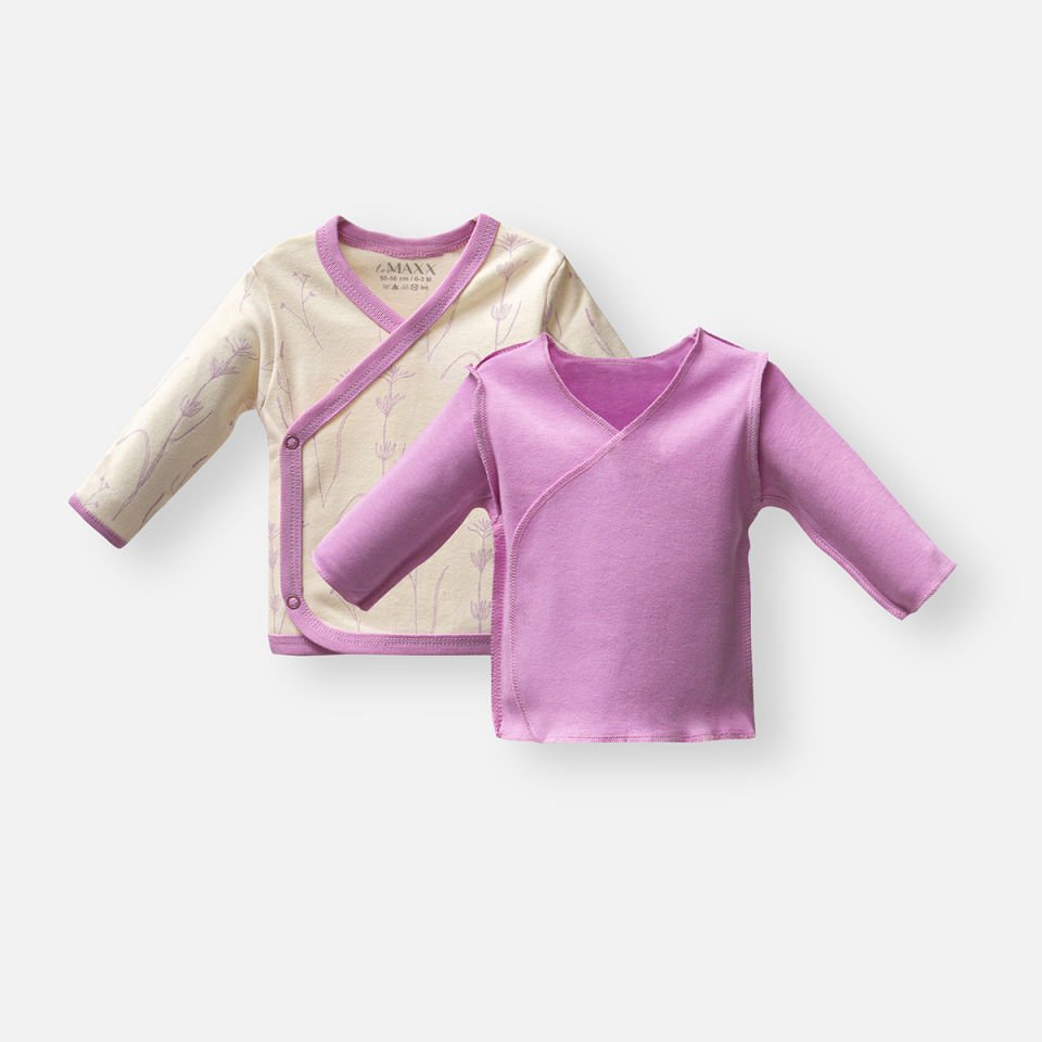 LOVEMAXX KIZ 0-3 AY LALE DESENLİ İÇ DIŞ ZIBIN SET