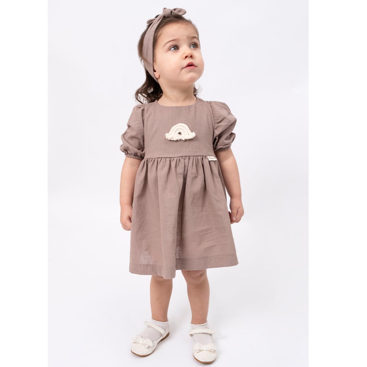 POPSHOPS KIZ 6-9-12-18 AY MARY ELBİSE