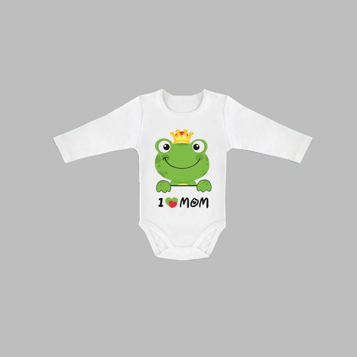 LULLABY ERKEK 1-3-6-9-12 AY KURBAĞA UZUNKOL BODY