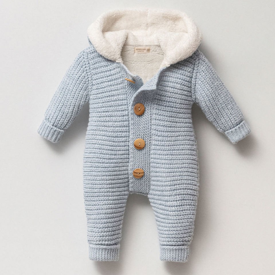 NİPPERLAND UNISEX 3-6-9-12 AY KALIN LİKSLİ TULUM  ---MADE İN İTALY--