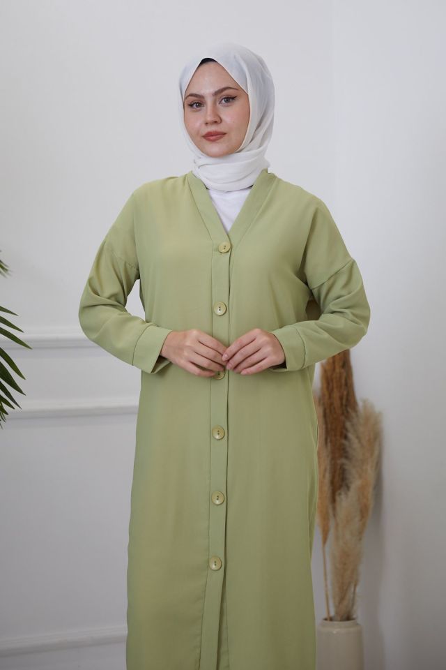 Düğmeli Hırka